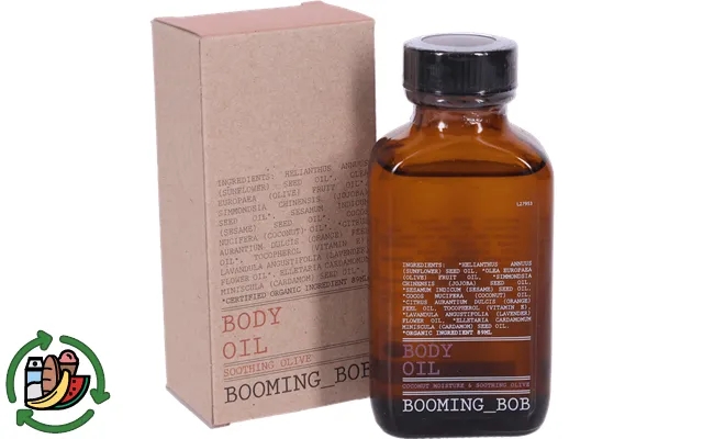 Booming bob body oil soothing olive product image