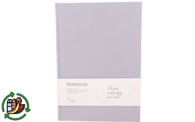 Should notebook gray without lines a4 product image