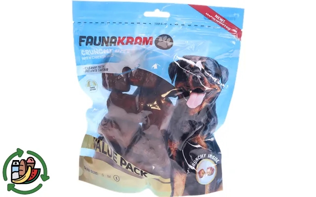 Faunakram Crunchy Hundegodbidder Kylling L product image