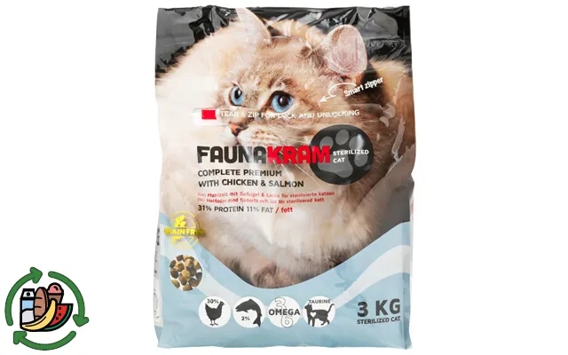 Fauna stuff cat food chicken & salmon product image
