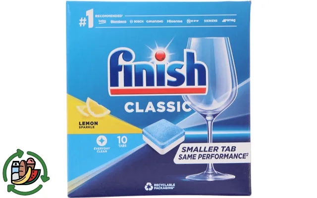 Finish detergent tablets m. Lemon 10stk product image