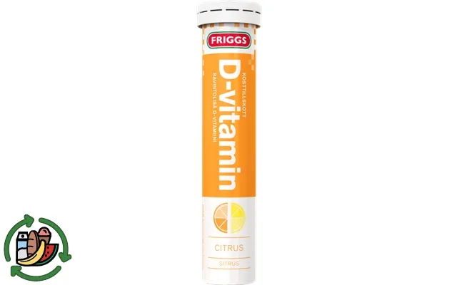 Frigg brustabletter d vitamin citrus product image