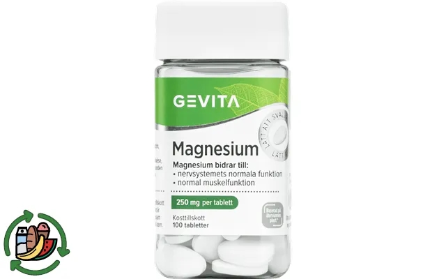 Gevita magnesium tablets 100stk product image