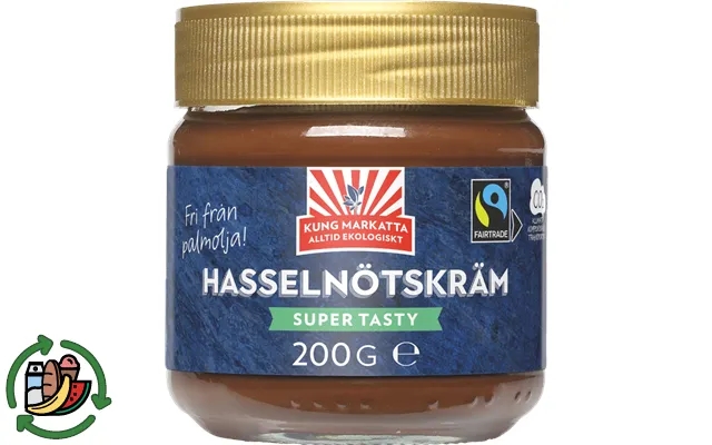 Kung Markatta Hasselnøddecreme Øko product image