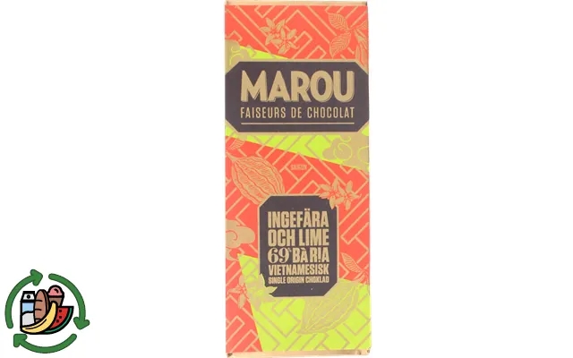 Marou chocolate ginger lime 69% product image