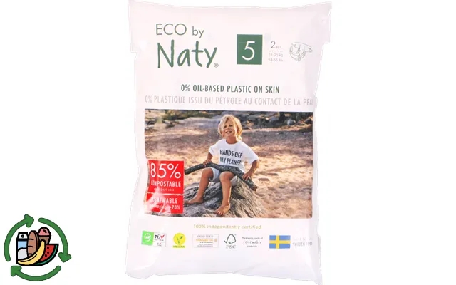 Naty 2 x diapers str. 5 2Stk product image