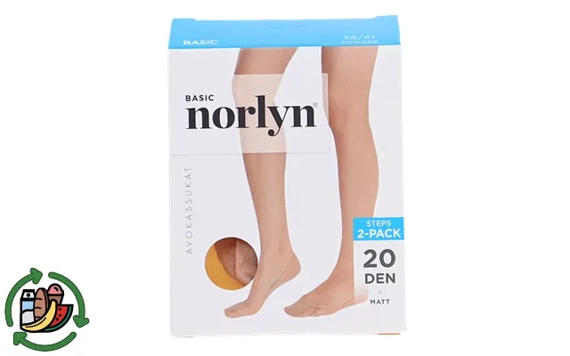 Norlyn 2 x thin steps stockings basic powder str 36-41 2-pak product image