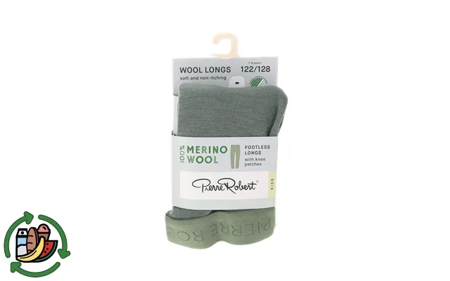 Pierre robert long wool underpants green str 122-128 product image