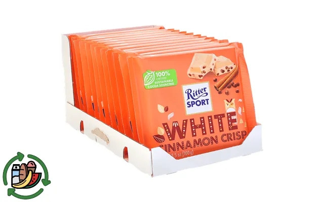 Ritter Sport White Cinnamon 12-pak product image
