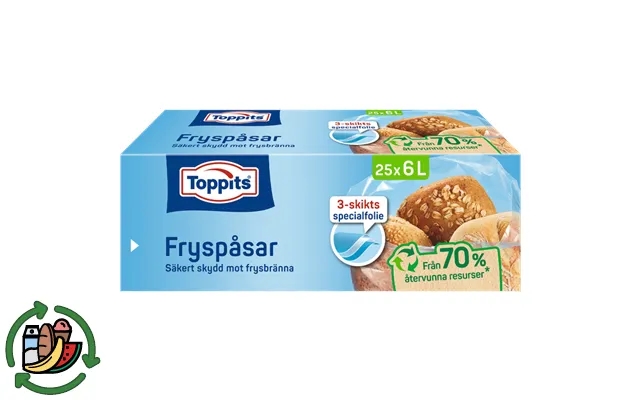 Toppits Fryseposer 6l product image