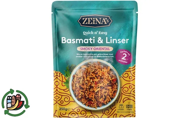 Zeinas basmati & lenses smoky orientalism quick n easy product image
