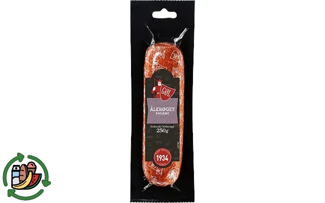 Ålerøget salami gøl product image