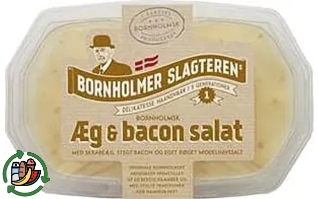 Eggs bacon salad bornholm product image