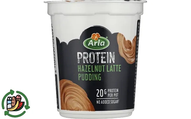 Pudding hazel. Arla protein product image