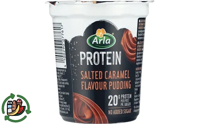Caramel pudding arla protein product image