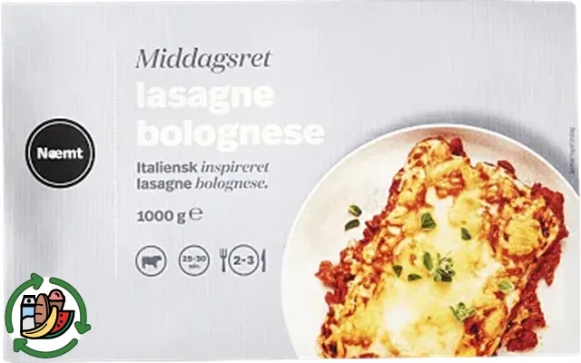 Lasagne Bolog. Næmt product image