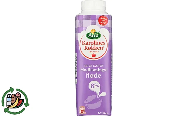 Madl. Fløde 8% Karoline's product image