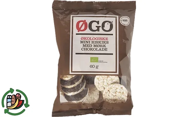 Mini rice crackers maid øgo product image