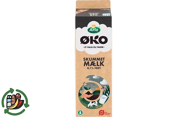 Eco skimmed milk arla product image