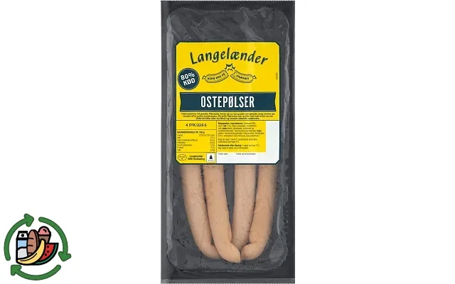 Cheese sausages langelænder product image
