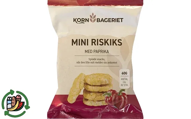 Rice crackers m papri kornbageriet product image