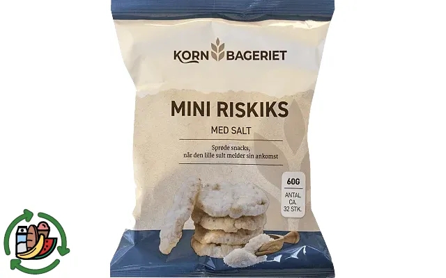 Rice crackers m salt kornbageriet product image
