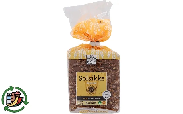 Solsikkerugbrød Gamle Mølle product image