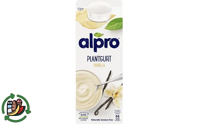 Soy vanilla yogurt product image