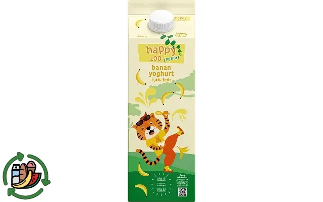 Yogurt banana happy zoo product image