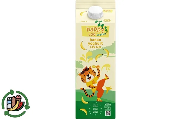 Yoghurt Banan Happy Zoo product image