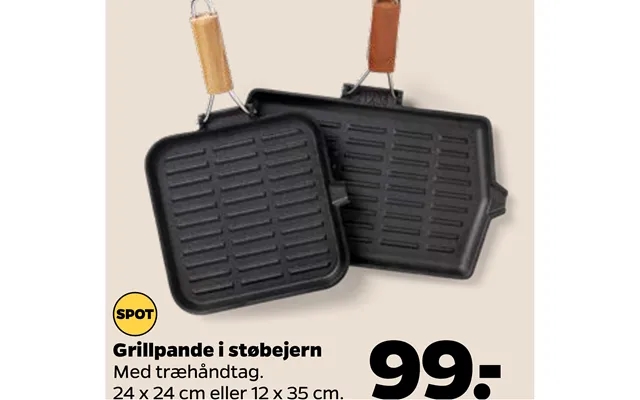 Grill pan in cast iron product image