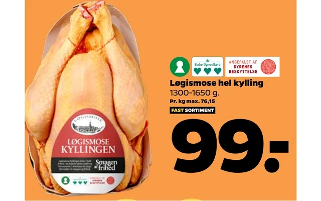 Løgismose Hel Kylling product image