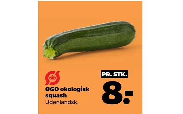 Øgo organic zucchini product image