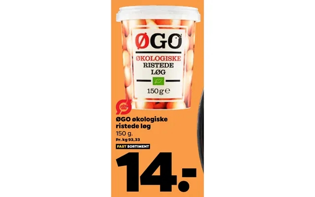 Øgo Økologiske Ristede Løg product image