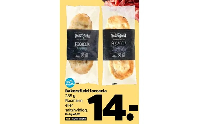 Bakersfield Foccacia product image