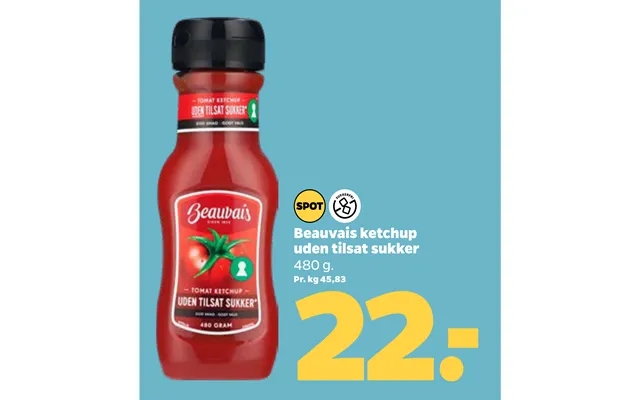 Beauvais Ketchup Uden Tilsat Sukker product image