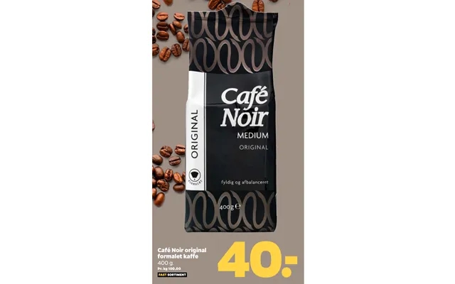 Café Noir Original Formalet Kaffe product image