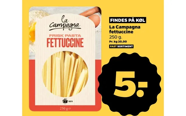 Findes På Køl La Campagna Fettuccine product image