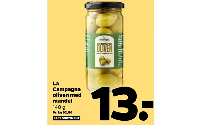 La Campagna Oliven Med Mandel product image
