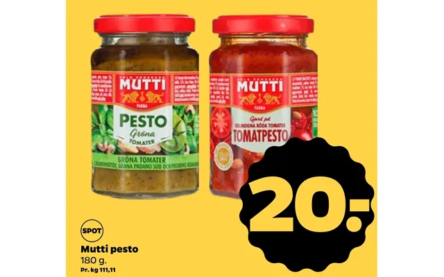 Mutti Pesto product image