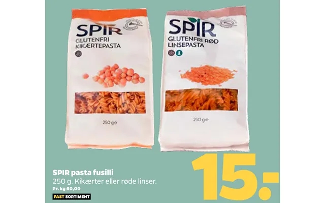 Spir Pasta Fusilli product image