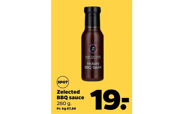 Zelected Bbq Sauce product image
