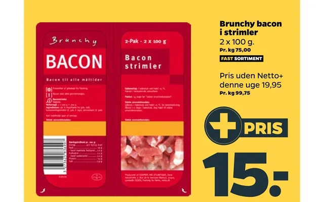 Brunchy Bacon I Strimler product image