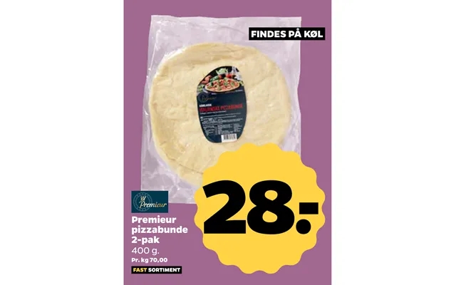 Findes På Køl Premieur Pizzabunde product image