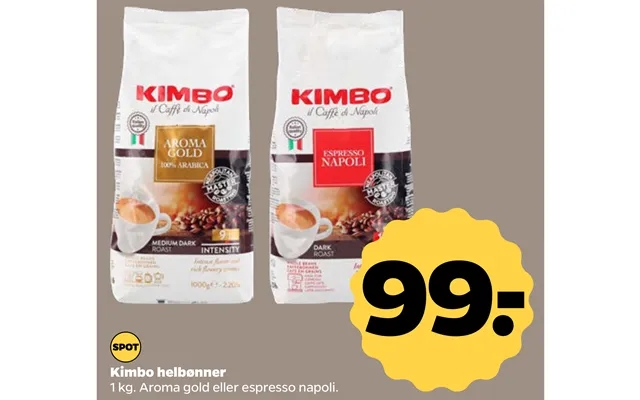 Kimbo Helbønner product image