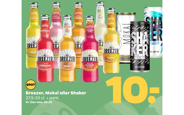 Breezer, Mokaï Eller Shaker product image