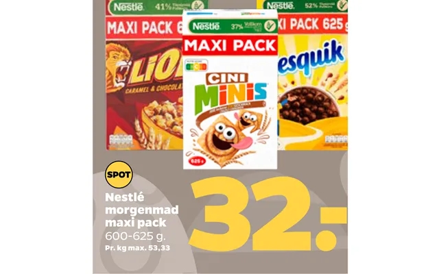 Nestlé Morgenmad Maxi Pack product image