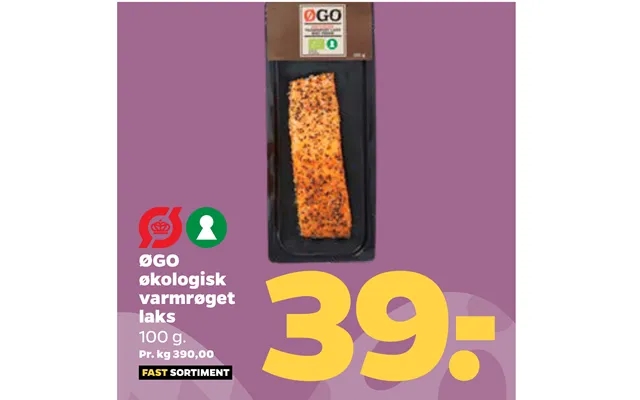 Øgo Økologisk Varmrøget Laks product image
