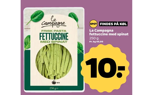 Available on keel la countryside fettuccine with spinach product image
