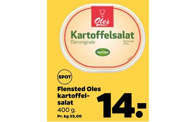 Flensted Oles Kartoffelsalat product image